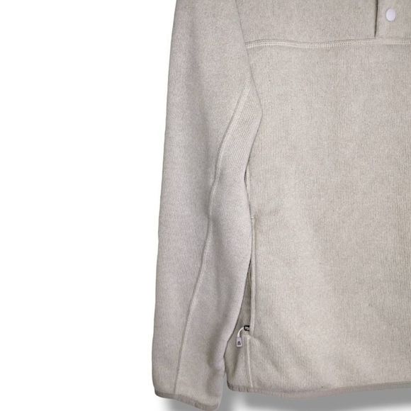 Patagonia Women's Natural Pullover Sweater 1/4 Snap Neck LS - Picture 4 of 10